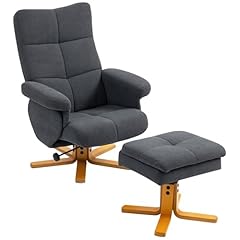 Homcom linen swivel for sale  Delivered anywhere in UK