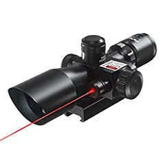 Pinty 2.5-10x40 Red Green Illuminated Mil-dot Tactical, used for sale  Delivered anywhere in USA 