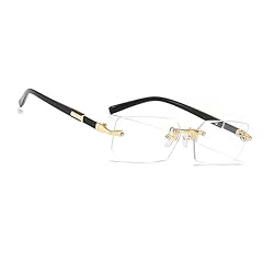 Megavow retro rimless for sale  Delivered anywhere in UK