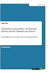 Eichmann jerusalem hannah gebraucht kaufen  Wird an jeden Ort in Deutschland