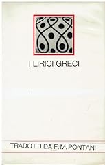 Lirici greci. eta usato  Spedito ovunque in Italia 