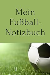 Mein fußball notizbuch d'occasion  Livré partout en France