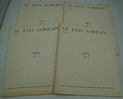 Pays lorrain 1971 d'occasion  Livré partout en France