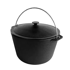 CAST Iron Tourism Kazan with LID, Dutch Oven, Cauldron, for sale  Delivered anywhere in Ireland