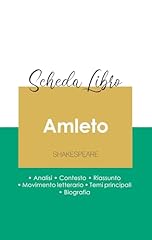 Scheda libro amleto usato  Spedito ovunque in Italia 