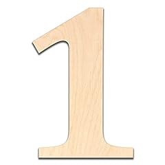Inch wooden number for sale  Delivered anywhere in USA 