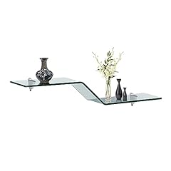 Bent glass shelf for sale  Delivered anywhere in USA 