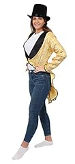 Gold sequin tailcoat for sale  Delivered anywhere in UK