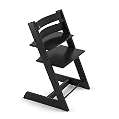 Stokke Tripp Trapp Chair - Black (No Harness, No Extended, used for sale  Delivered anywhere in Canada