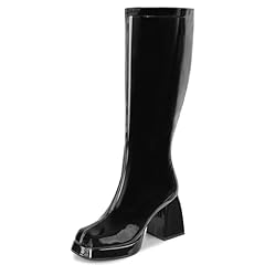 Sovanyou black boots for sale  Delivered anywhere in USA 