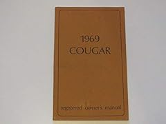 1969 cougar owners for sale  Delivered anywhere in USA 