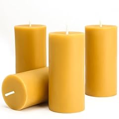 Natural beeswax pillar for sale  Delivered anywhere in USA 