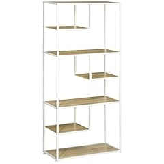 Homcom libreria ripiani usato  Spedito ovunque in Italia 