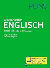 Pons großwörterbuch englisch gebraucht kaufen  Wird an jeden Ort in Deutschland