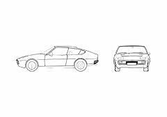 Photo blueprint simca for sale  Delivered anywhere in UK