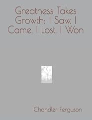 Greatness takes growth for sale  Delivered anywhere in UK