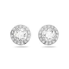 Swarovski Angelic Stud Earrings, Round Cut Crystal, for sale  Delivered anywhere in UK