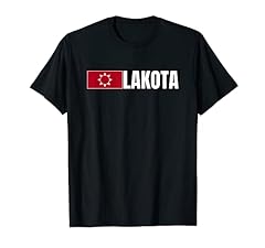 Bandiera lakota maglietta usato  Spedito ovunque in Italia 