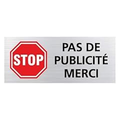 Plaque publicité plaque d'occasion  Livré partout en France