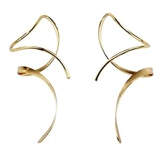 Earrings women spiral for sale  Delivered anywhere in USA 