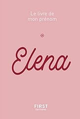 Livre prénom elena d'occasion  Livré partout en France