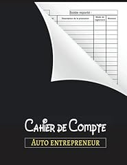 Cahier compte auto d'occasion  Livré partout en France