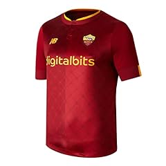 New Balance AS Roma Home Short Sleeve Jersey 2022/23 usato  Spedito ovunque in Italia 