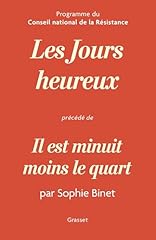 Jours heureux programme d'occasion  Livré partout en France