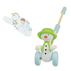 Snowman snowdog wooden for sale  Delivered anywhere in UK
