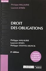 Droit obligations 8ème d'occasion  Livré partout en France