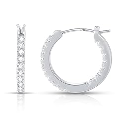 Gacimy silver hoop for sale  Delivered anywhere in USA 