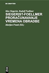 Siegerist foellmer proračunav gebraucht kaufen  Wird an jeden Ort in Deutschland