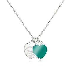 Silver heart necklace for sale  Delivered anywhere in UK