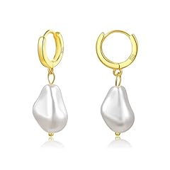 Baroque pearl earrings for sale  Delivered anywhere in UK