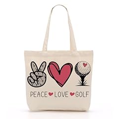 Golf canvas tote for sale  Delivered anywhere in USA 