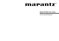 Instruction manual marantz for sale  Delivered anywhere in USA 