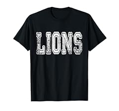 Lions mascot distressed for sale  Delivered anywhere in USA 