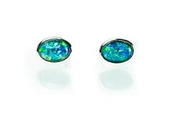Genuine opal earrings for sale  Delivered anywhere in USA 