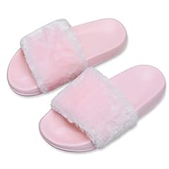 Furry slippers womens for sale  Delivered anywhere in USA 