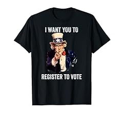 Vote shirt want for sale  Delivered anywhere in USA 