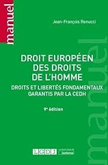 Droit européen des usato  Spedito ovunque in Italia 