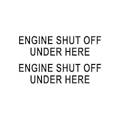 Engine shut 25mm for sale  Delivered anywhere in UK