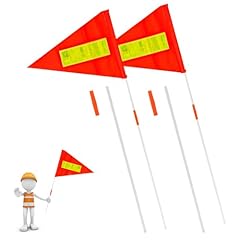 2pcs safety flags for sale  Delivered anywhere in UK