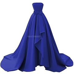 Vdustvrosey strapless satin for sale  Delivered anywhere in USA 