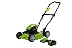 Greenworks 40V 19" Brushless (2-In-1) Lawn Mower, 4Ah for sale  Delivered anywhere in USA 