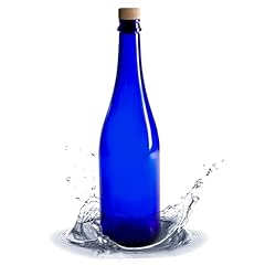 Wyskont blau glasflasche gebraucht kaufen  Wird an jeden Ort in Deutschland