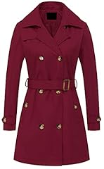Chrisuno womens trench for sale  Delivered anywhere in USA 