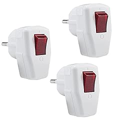 Schuko stecker schalter gebraucht kaufen  Wird an jeden Ort in Deutschland