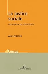 Justice sociale enjeux d'occasion  Livré partout en France