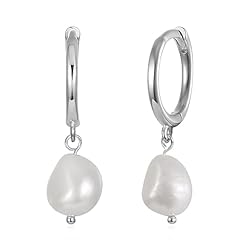 Small pearl huggie for sale  Delivered anywhere in USA 
